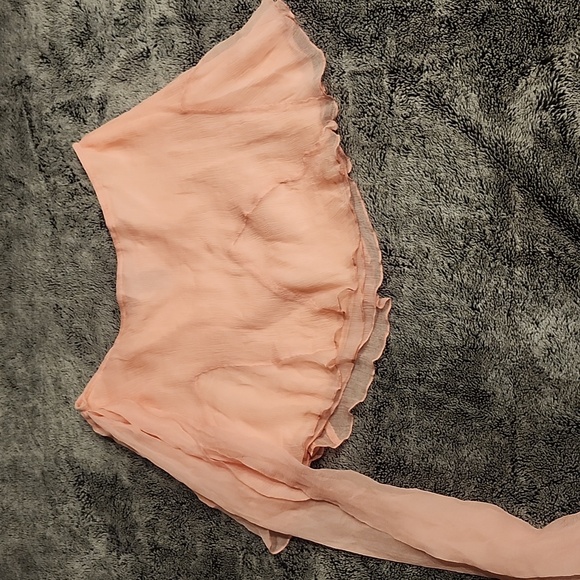 Love Sex Money Pink Mini Skirt Sz Medium - Picture 2 of 5